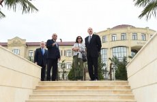 Prezident İlham Əliyev və birinci xanım Mehriban Əliyeva Qubada Gənclər Parkında yaradılan şəraitlə tanış olublar (YENİLƏNİB) (FOTO)