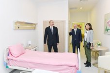 Prezident İlham Əliyev və xanımı Mehriban Əliyeva Quba Rayon Mərkəzi Xəstəxanasının açılışında iştirak ediblər (YENİLƏNİB-2) (FOTO)