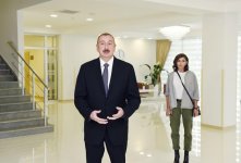 Prezident İlham Əliyev və xanımı Mehriban Əliyeva Quba Rayon Mərkəzi Xəstəxanasının açılışında iştirak ediblər (YENİLƏNİB-2) (FOTO)