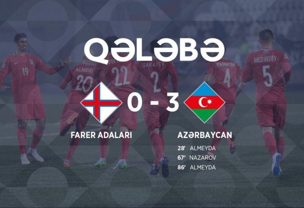 Millimiz UEFA Millətlər Liqasında ilk qələbəsini qazandı (FOTO)