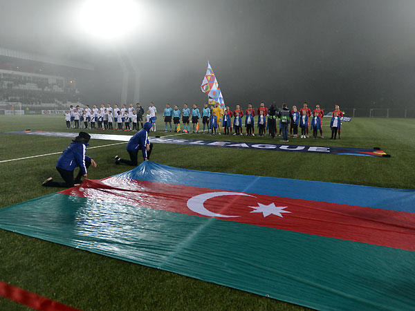 Millimiz UEFA Millətlər Liqasında ilk qələbəsini qazandı (FOTO)
