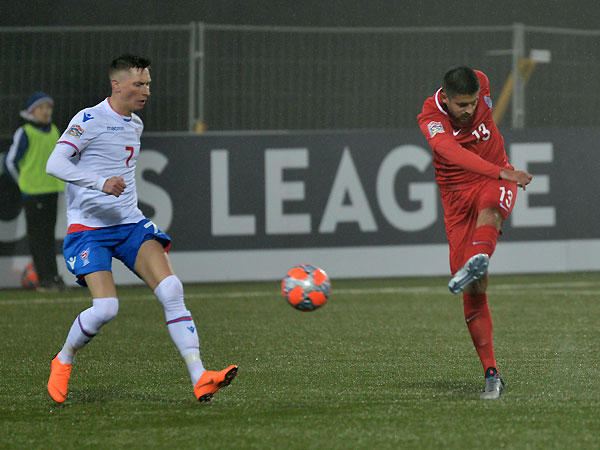 Millimiz UEFA Millətlər Liqasında ilk qələbəsini qazandı (FOTO)