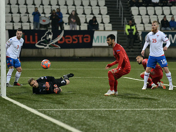 Millimiz UEFA Millətlər Liqasında ilk qələbəsini qazandı (FOTO)