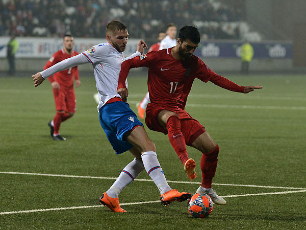 Millimiz UEFA Millətlər Liqasında ilk qələbəsini qazandı (FOTO)