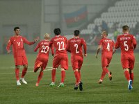 Millimiz UEFA Millətlər Liqasında ilk qələbəsini qazandı (FOTO)