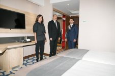 Prezident İlham Əliyev və birinci xanım Mehriban Əliyeva Lənkəran İstisu və Sağlamlıq Mərkəzində görülən işlərlə tanış olublar (FOTO) (YENİLƏNİB)