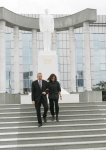 Prezident İlham Əliyev və birinci xanım Mehriban Əliyeva Lənkəran rayonuna səfərə gəliblər (FOTO)