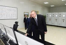 Prezident İlham Əliyev Lerik rayonunda elektrik stansiyasının açılışında iştirak edib (FOTO)