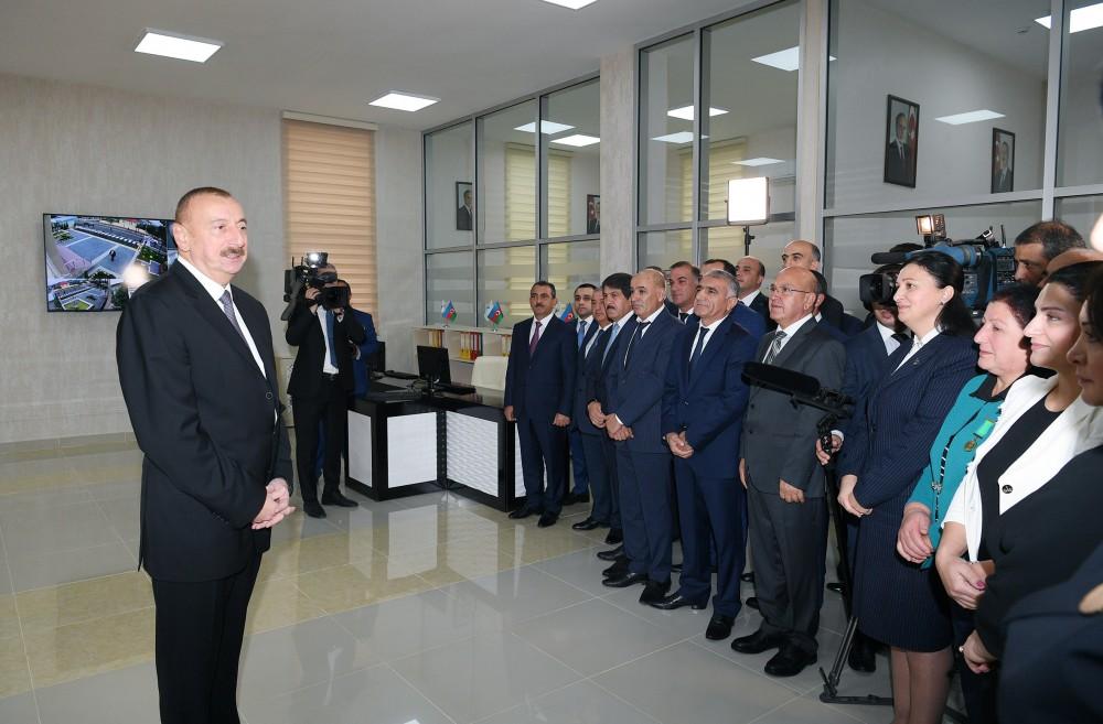 Prezident İlham Əliyev “Astara şəhərinin içməli su təchizatı sistemləri” layihəsinin başa çatması münasibətilə keçirilən mərasimdə iştirak edib (FOTO) (YENİLƏNİB)