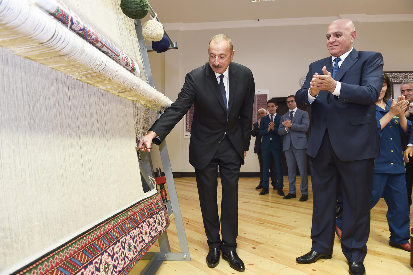 Xalçaçılığın inkişafı strateji məqsədlərə xidmət edir (FOTO)