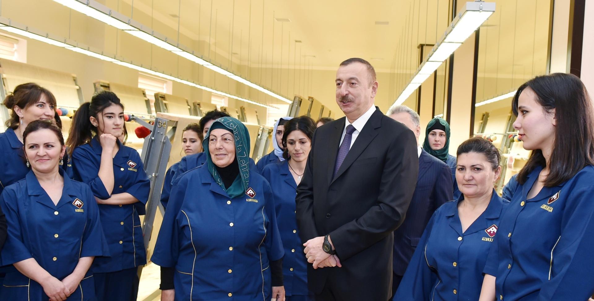 Xalçaçılığın inkişafı strateji məqsədlərə xidmət edir (FOTO)