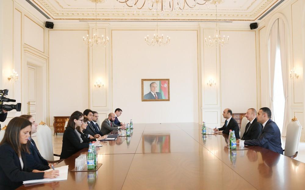 Prezident İlham Əliyev: İqtisadi sahədə İtaliya Azərbaycan üçün birinci ticarət tərəfdaşıdır (FOTO) (YENİLƏNİB)