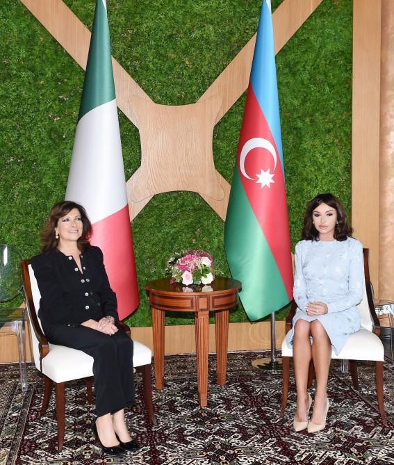 Azərbaycanın Birinci vitse-prezidenti Mehriban Əliyeva İtaliya Senatının sədri ilə görüşüb (FOTO) (YENİLƏNİB)