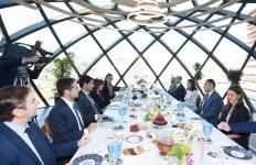 Azərbaycanın Birinci vitse-prezidenti Mehriban Əliyeva İtaliya Senatının sədri ilə görüşüb (FOTO) (YENİLƏNİB)