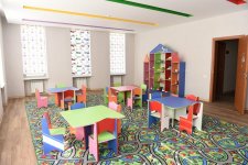 Azərbaycan Prezidenti Heydər Əliyev Fondunun təşəbbüsü ilə İmişlidə inşa edilmiş körpələr evi-uşaq bağçasının açılışında iştirak edib (FOTO) (YENİLƏNİB)