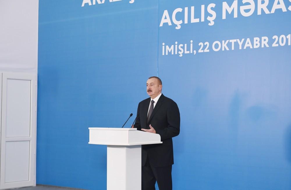 Azərbaycan Prezidenti: Kompleks tədbirlər nəticəsində kənd təsərrüfatının inkişafına nail oluruq