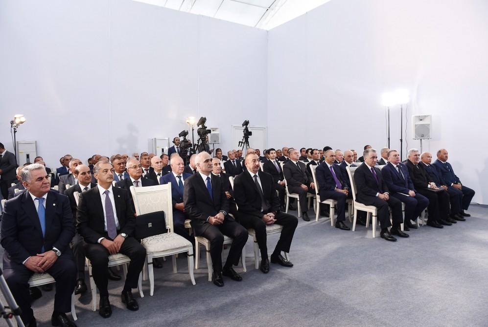 Prezident İlham Əliyev İmişli rayonunda Araz çayının yeni qol-kanalının açılış mərasimində iştirak edib (FOTO) (YENİLƏNİB)