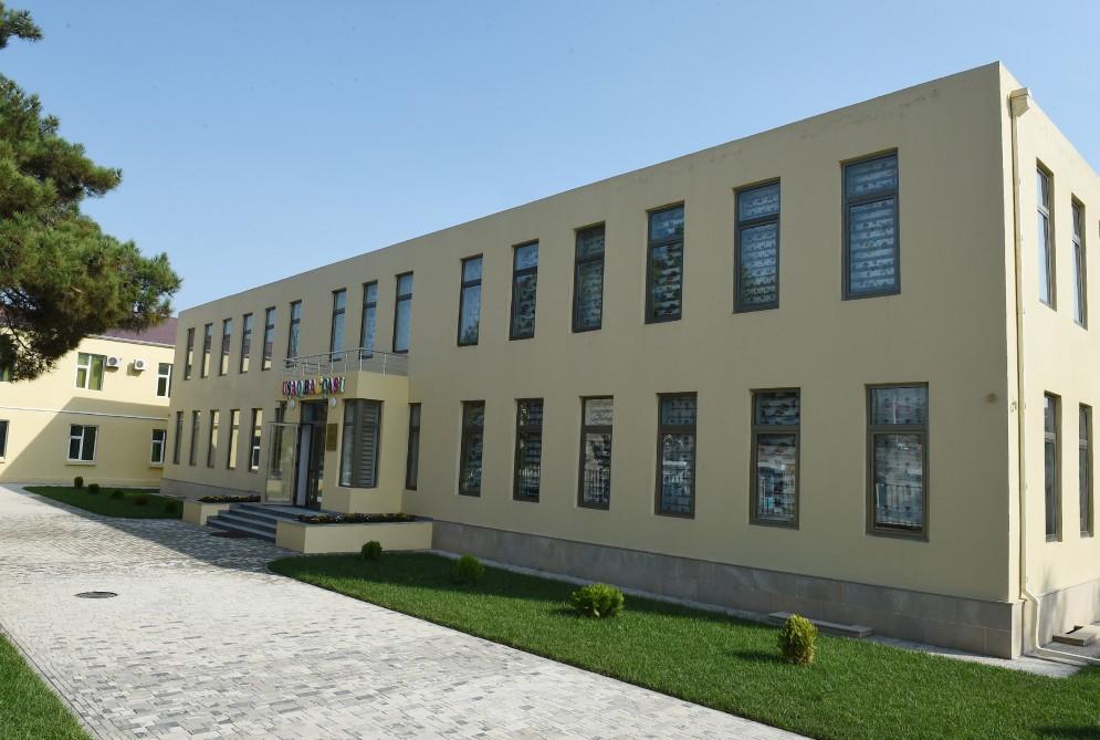 Azərbaycan Prezidenti Heydər Əliyev Fondunun təşəbbüsü ilə İmişlidə inşa edilmiş körpələr evi-uşaq bağçasının açılışında iştirak edib (FOTO) (YENİLƏNİB)