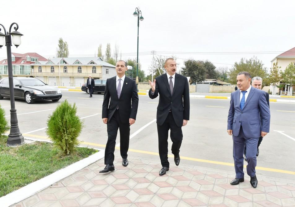 Prezident İlham Əliyev İmişli Rayon Məhkəməsinin yeni binasında yaradılan şəraitlə tanış olub (FOTO)