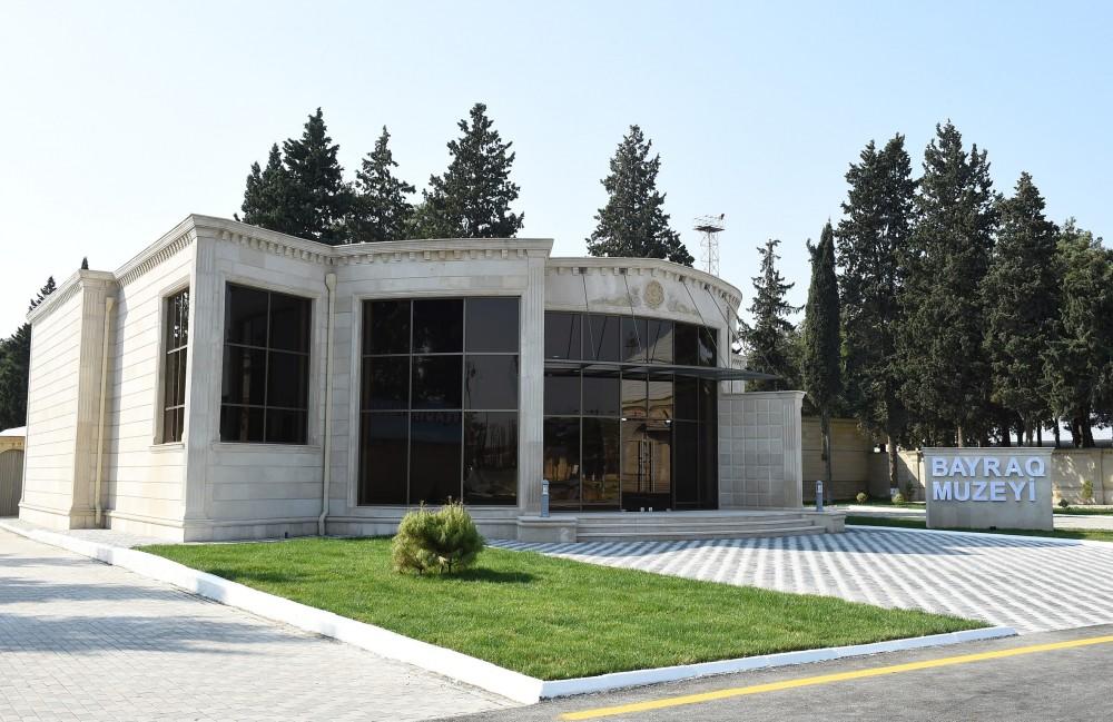 Prezident İlham Əliyev İmişlidə Bayraq Muzeyinin açılışında iştirak edib (FOTO) (YENİLƏNİB)