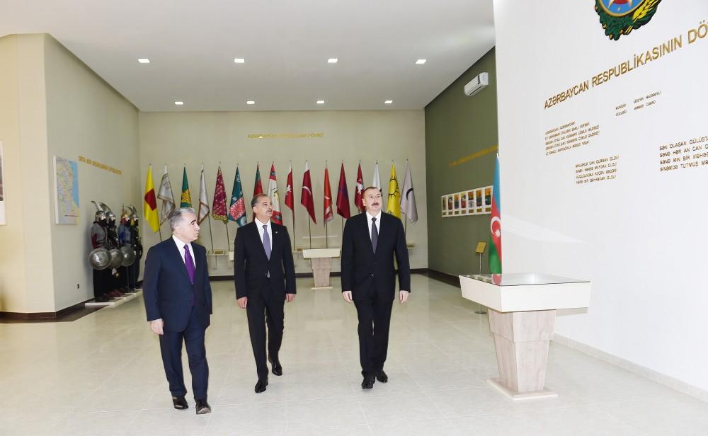 Prezident İlham Əliyev İmişlidə Bayraq Muzeyinin açılışında iştirak edib (FOTO) (YENİLƏNİB)
