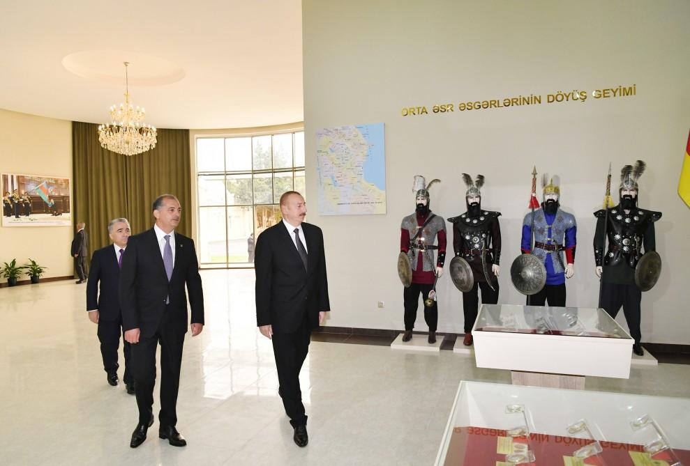 Prezident İlham Əliyev İmişlidə Bayraq Muzeyinin açılışında iştirak edib (FOTO) (YENİLƏNİB)