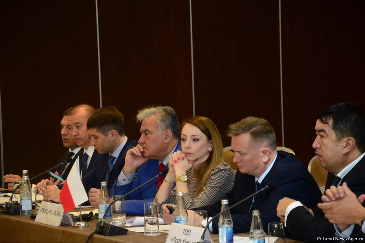 Trans-Xəzər Beynəlxalq Nəqliyyat Marşrutunun iştirakçılarının sayı artıb (FOTO)