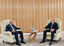 Prezident İlham Əliyev ISESCO-nun baş direktoru ilə görüşüb (FOTO) (YENİLƏNİB)