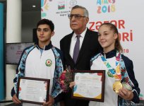 Azərbaycanlı gimnast: Azərbaycan Gimnastika Federasiyası bizim üçün bütün şəraiti yaradır (FOTO)