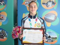 Yelizaveta Luzan: Qızıl medalı ölkəyə və Azərbaycan Gimnastika Federasiyasına həsr edirəm