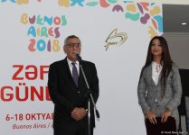 Yeniyetmələrin III Olimpiya Oyunlarında iştirak edən Azərbaycan idmançıları ilə görüş keçirilib (FOTO)