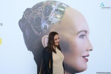 Robot "Sofiya": Azərbaycan regional innovativ mərkəzə çevrilmək üçün böyük potensiala malikdir (FOTO/VİDEO)