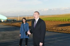 Prezident İlham Əliyev və birinci xanım Mehriban Əliyeva “Ulu Aqro” MMC-nin Qax Aqroparkının açılışında iştirak ediblər (FOTO) (YENİLƏNİB)