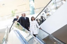 Prezident İlham Əliyev və birinci xanım Mehriban Əliyeva Şəki “ASAN Həyat” kompleksinin açılışında iştirak ediblər (FOTO) (YENİLƏNİB)