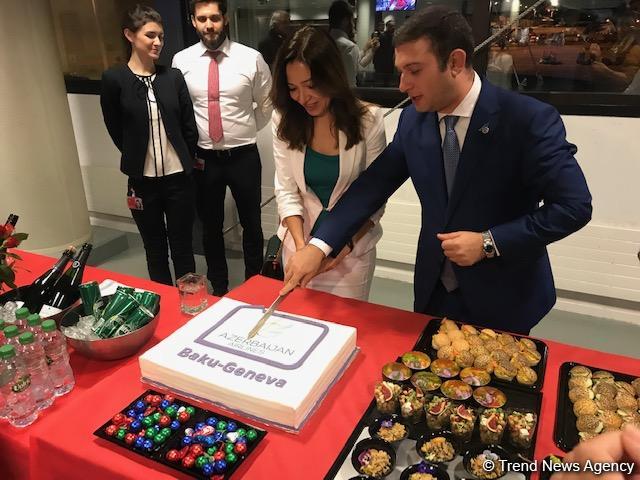 AZAL Cenevrəyə ilk çarter reysini həyata keçirib (FOTO) (YENİLƏNİB)