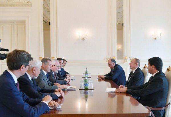 Prezident İlham Əliyev ATƏT-in Minsk qrupunun həmsədrlərini qəbul edib (YENİLƏNİB)
