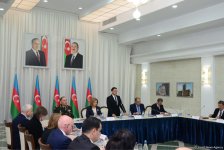 Əsir və itkin düşmüş, girov götürülmüş vətəndaşlarla əlaqədar Dövlət Komissiyasının iclası keçirilib (FOTO)