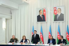 Əsir və itkin düşmüş, girov götürülmüş vətəndaşlarla əlaqədar Dövlət Komissiyasının iclası keçirilib (FOTO)