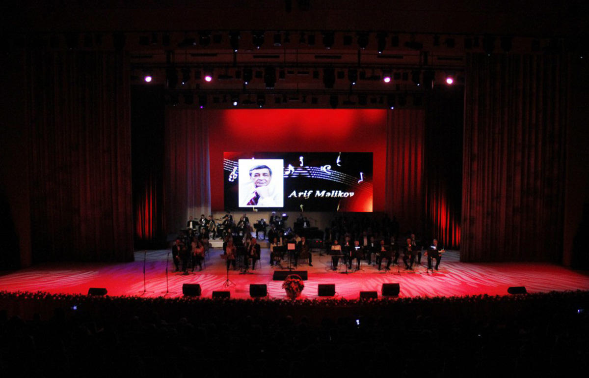 Görkəmli bəstəkar Arif Məlikovun mahnılarından ibarət konsert anşlaqla keçib (FOTO)