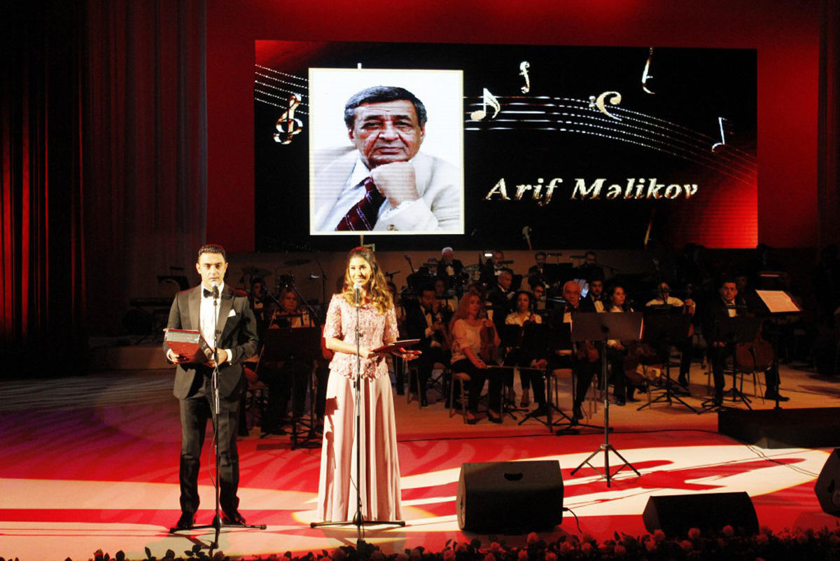 Görkəmli bəstəkar Arif Məlikovun mahnılarından ibarət konsert anşlaqla keçib (FOTO)