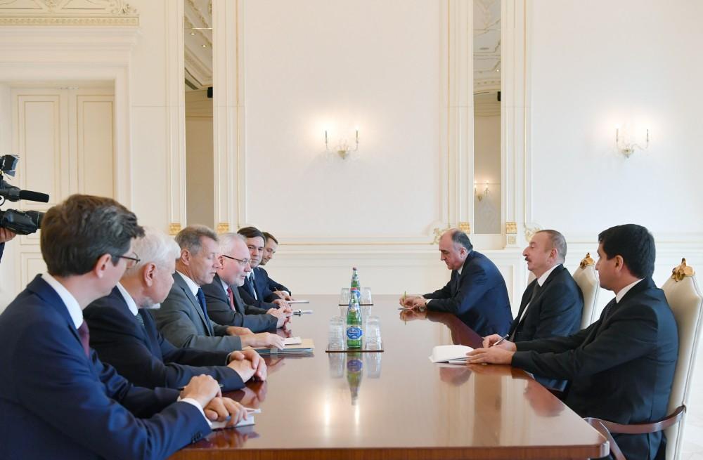 Prezident İlham Əliyev ATƏT-in Minsk qrupunun həmsədrlərini qəbul edib (YENİLƏNİB)