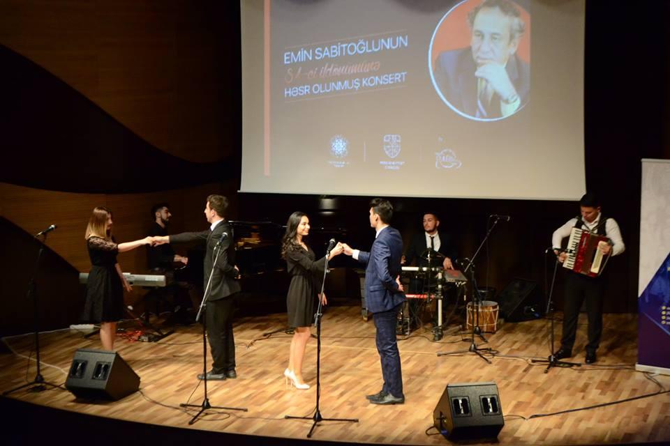 Emin Sabitoğlunun 81 illiyinə həsr olunmuş konsert keçirilib (FOTO)