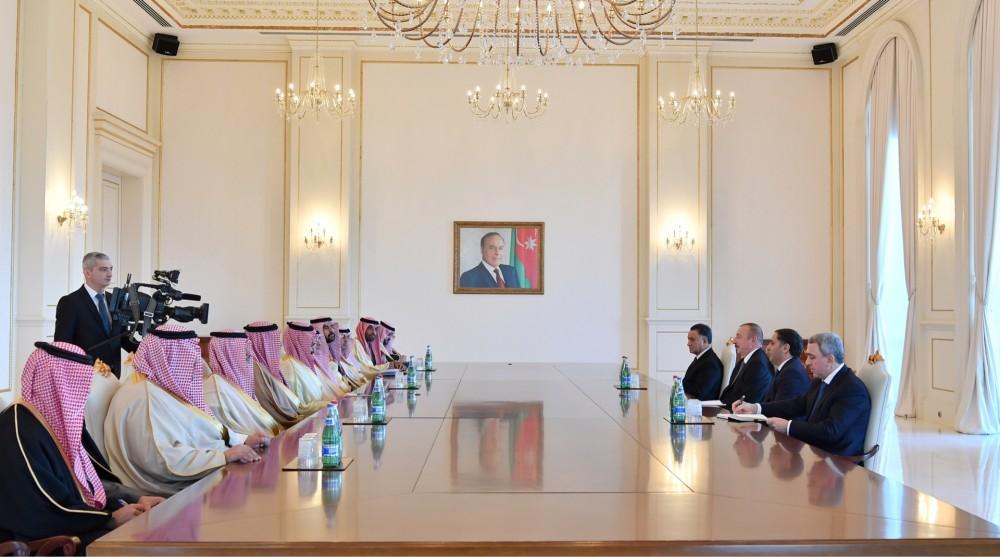 Prezident İlham Əliyev: Dağlıq Qarabağ münaqişəsi ilə bağlı Səudiyyə Ərəbistanının ədalətli və qardaşlıq hisslərinə əsaslanan mövqeyi Azərbaycanda çox böyük minnətdarlıq hissi ilə qarşılanır (YENİLƏNİB)
