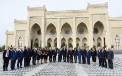 Prezident İlham Əliyev və xanımı Mehriban Əliyeva Ağdam Muğam Mərkəzinin açılışında iştirak ediblər (FOTO) (YENİLƏNİB)