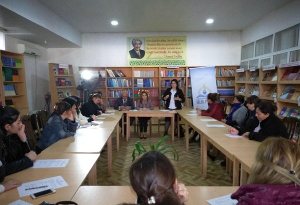 Bilik Fondu bölgələrdə "Azərbaycan dilinin qorunmasında dövlət siyasəti"  mövzusunda silsilə tədbirlər keçirib (FOTO)