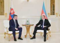 Prezident İlham Əliyev: Azərbaycan-Slovakiya münasibətləri ölkəmizin Avropa İttifaqı ilə əməkdaşlığının inkişafı baxımından önəmlidir (FOTO)
