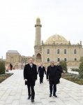 Prezident İlham Əliyev Təzəpir məscidinin ətrafında görülən abadlıq-quruculuq işlərinin icra vəziyyəti ilə tanış olub (FOTO) (YENİLƏNİB)