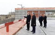 Prezident İlham Əliyev Təzəpir məscidinin ətrafında görülən abadlıq-quruculuq işlərinin icra vəziyyəti ilə tanış olub (FOTO) (YENİLƏNİB)