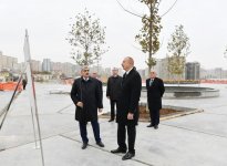 Prezident İlham Əliyev Təzəpir məscidinin ətrafında görülən abadlıq-quruculuq işlərinin icra vəziyyəti ilə tanış olub (FOTO) (YENİLƏNİB)