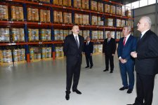 Prezident İlham Əliyev Sumqayıt Kimya Sənaye Parkında inşaat kimyəviləri zavodunun açılışında iştirak edib (FOTO) (YENİLƏNİB)